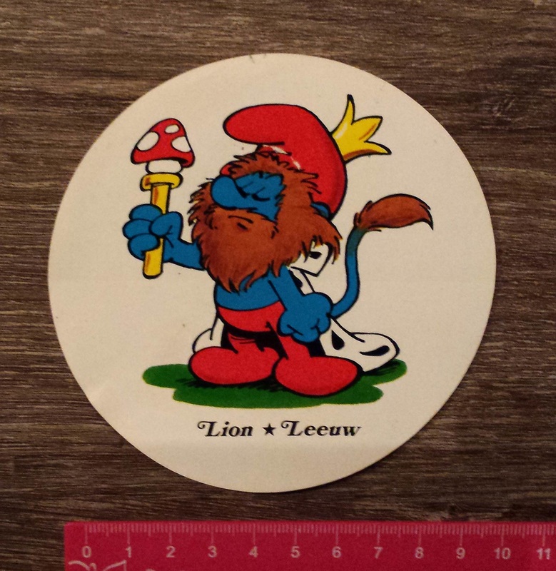 Smurfs Vintage 1984 Collectible Smurfing in the Air Read-along Book w record